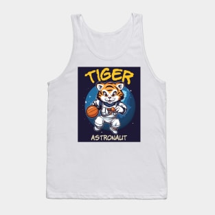 Tiger Astronaut Tank Top